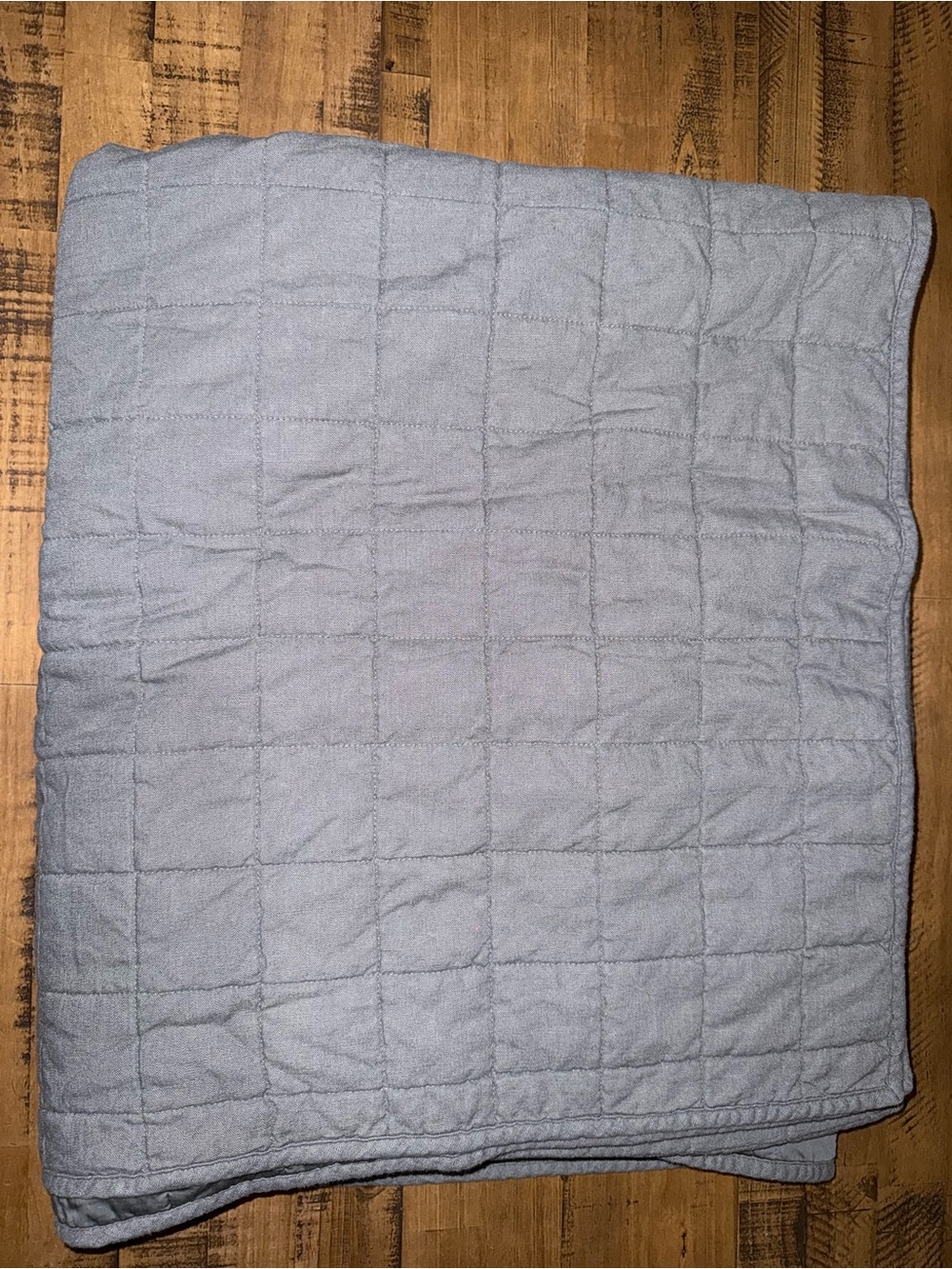 Casaluna King Size grey heavyweight quilt. 100% cotton. NWOT